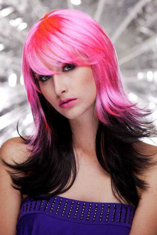 Extra Long Brown Synthetic Wig