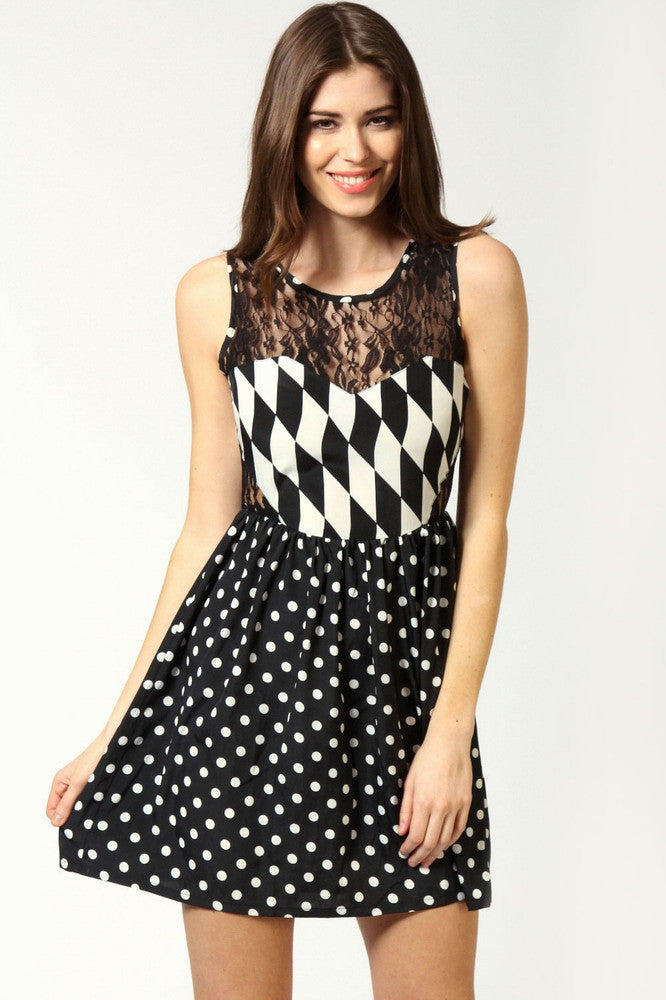 Sunny Leone Skater Dress