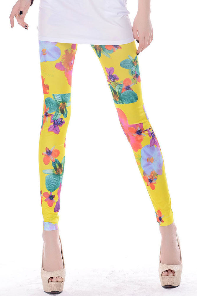 Mary Jane Floral Legging