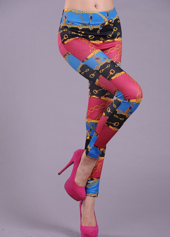 Locking Pattern Thick Legging