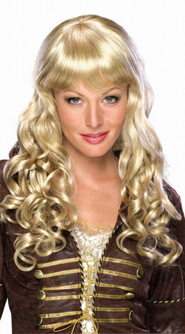Extra Long Brown Synthetic Wig