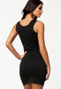 Contrast Panels Modern Mini Dress - Everything 5 Pounds