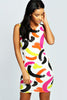 Vogue Colorful Paint Stroke Print Dress - Everything 5 Pounds - 1