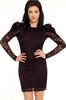 Spent with Shoulder Halter Lace Dress - Everything 5 Pounds