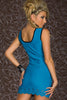 Trendy Sweetheart Bodycon Dress Blue - Everything 5 Pounds - 2