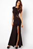 Maxi Dress with Lace Back and Fishtail - Everything 5 Pounds - 1