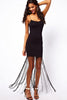 Maxi Cami Dress with Fringing - Everything 5 Pounds