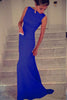 Royal Blue Elegant Maxi Dress - Everything 5 Pounds
