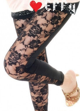 Silvana Front Lace Leggings - Everything 5 Pounds - 2