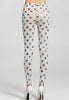 Silver Dots Sexy White Leggings - Everything 5 Pounds - 3