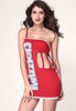 Sexy Twizzlers Party Dress Costume - Everything 5 Pounds - 1